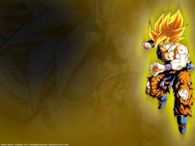 Dragon Ball z anime wallpaper 800x600 small